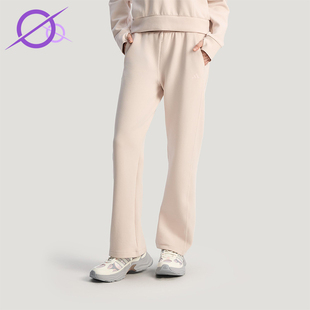 女士日常直筒针织运动长裤 Adidas 款 2025冬季 KH2689 阿迪达斯正品