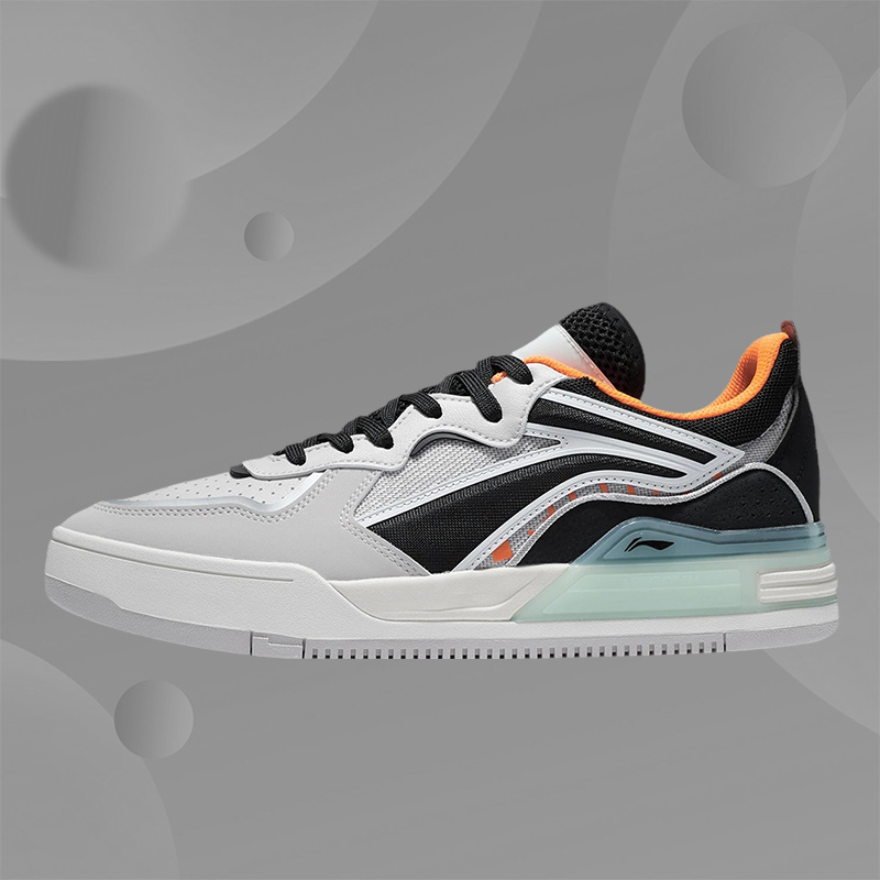 正品 李宁22夏季 男女经典小白鞋休闲鞋 运动百搭板鞋 AGCS029-2