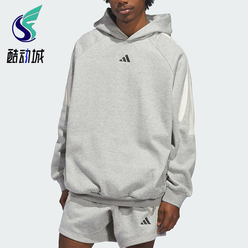Adidas/阿迪达斯正品BasketbalBasketbalFLEC经典连帽卫衣KB7540