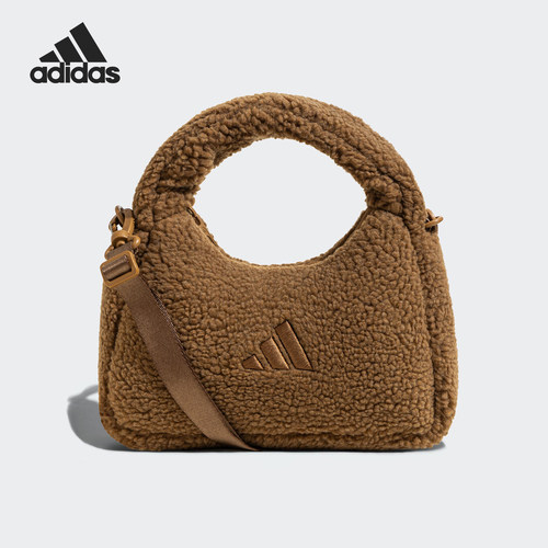 Adidas/阿迪达斯正品秋季新款女士时尚复古抓绒云朵包JW1696