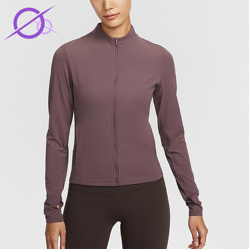 Nike/耐克正品2025女士立领透气印花经典运动休闲外套II3928-502
