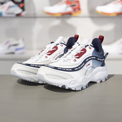 李宁正品男大童防滑耐磨休闲鞋