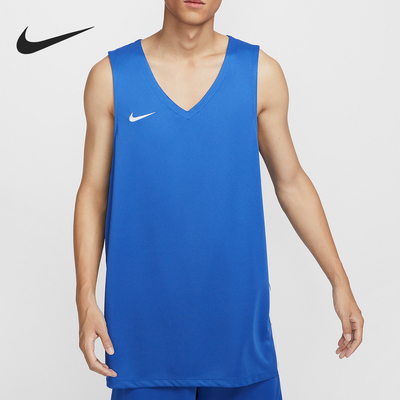耐克男士运动篮球训练无袖背心