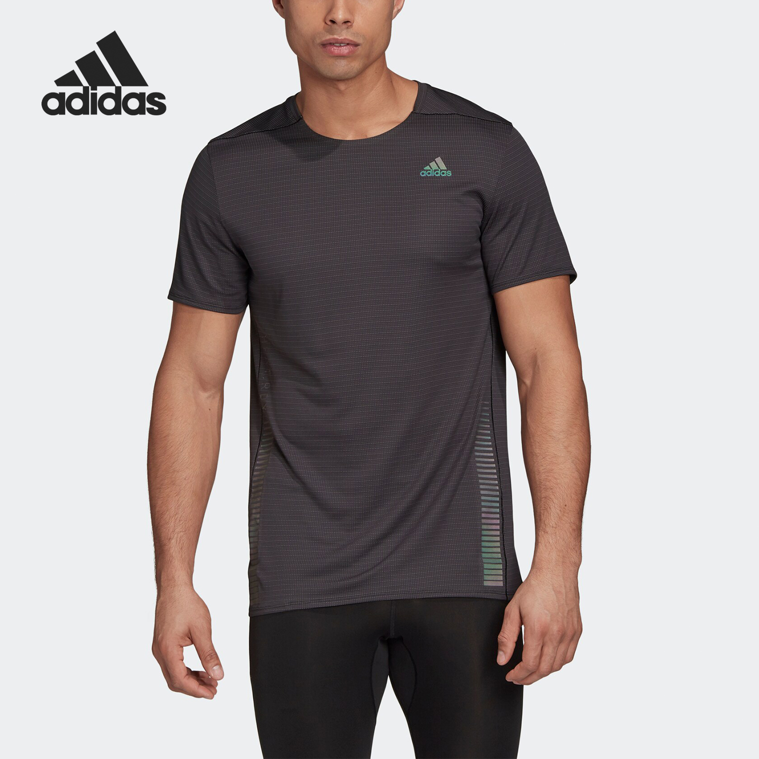 Adidas/阿迪达斯正品夏季新款男子训练透气运动短袖T恤GL2008