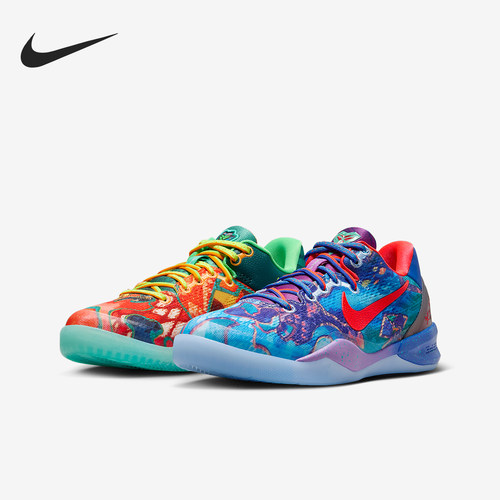 Nike/耐克正品GS女子大童时尚防滑减震低帮篮球鞋FN0266-800