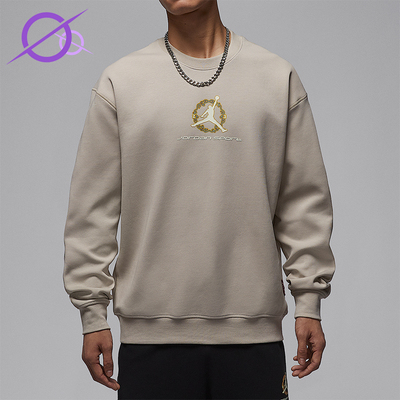 Nike/耐克正品JORDAN男士休闲圆领套头印花耐穿卫衣IQ3953-236