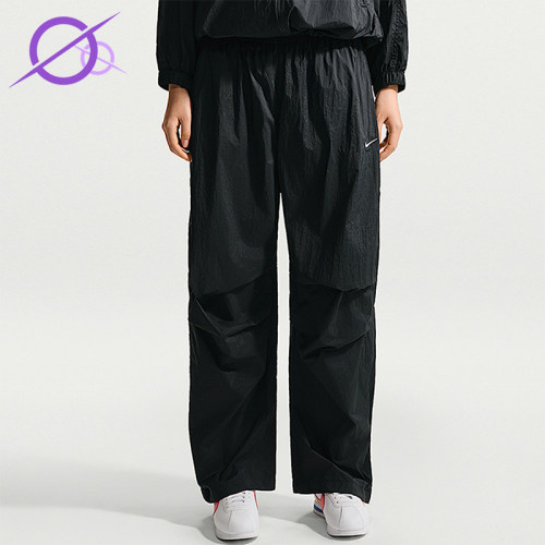 Nike/耐克正品夏季女士日常防晒中腰轻盈运动梭织长裤IO3377-010