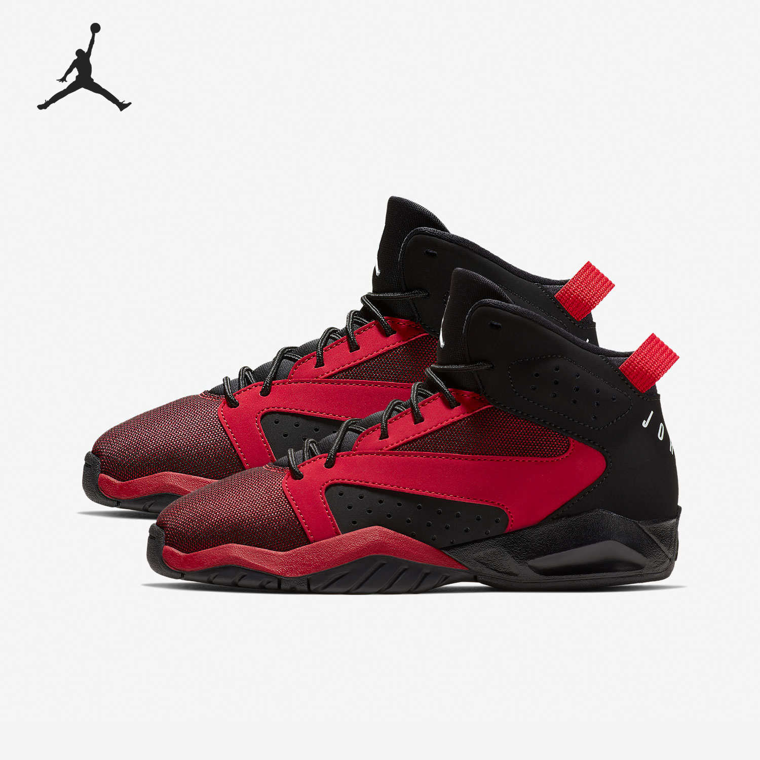 Nike/耐克正品JORDAN小童减震复古运动耐磨中帮篮球鞋AV1243-002