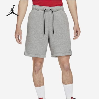 Nike/耐克正品Jordan男士抽绳抓绒直筒休闲短裤DA9827-091