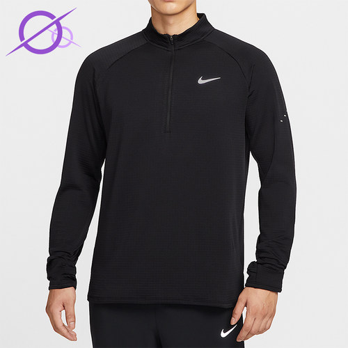 Nike/耐克正品Therma-FIT男士训练跑步运动保暖长袖T恤HV2708-010