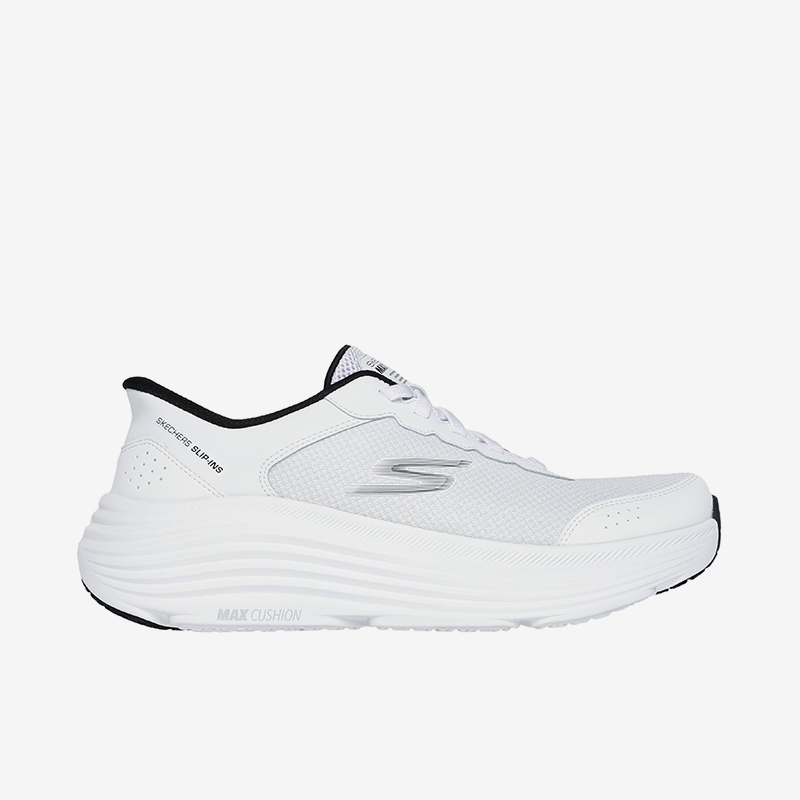 Skechers/斯凯奇正品新款男士网面透气系带厚底运动跑步鞋