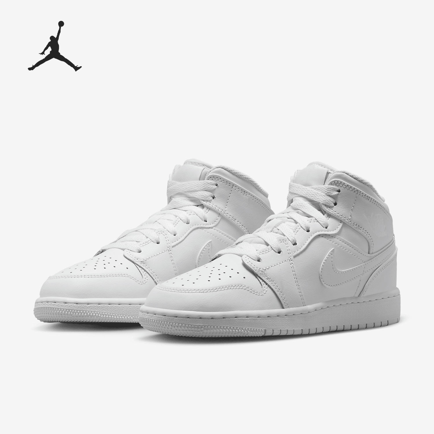 Nike/耐克正品JORDAN大童休闲轻便运动中帮篮球鞋554725-136
