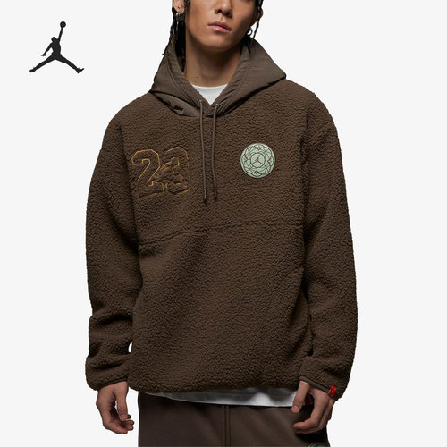 Nike/耐克正品Air Jordan男子加绒运动连帽卫衣FB1451-274