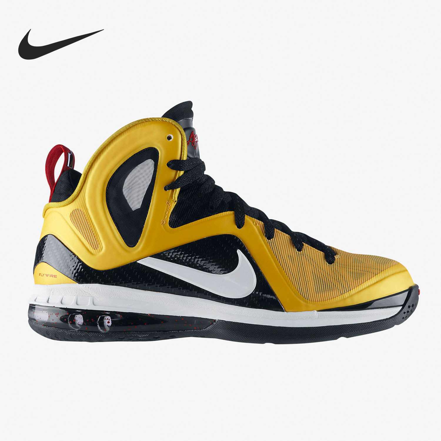 Nike/耐克正品Lebron 9 Elite Taxi男士经典中帮篮球鞋516958-700