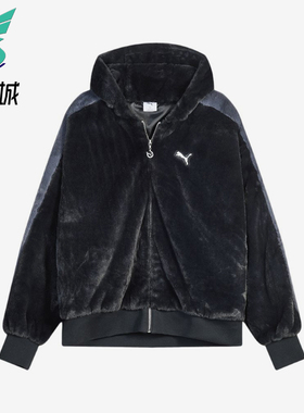 Puma/彪马正品RACEAHEAD新款男女黑色休闲经典夹克外套636081-01