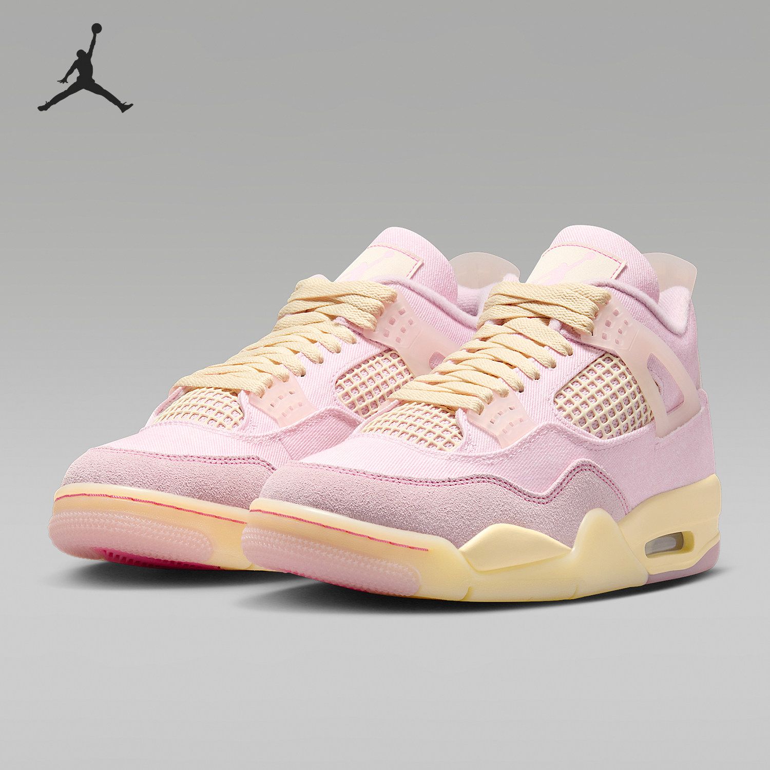 Nike/耐克正品Air Jordan 4女士中帮缓震时尚篮球鞋IB6716-600