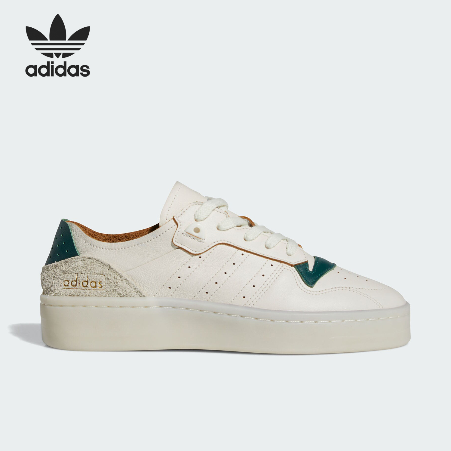 Adidas/阿迪达斯正品三叶草男女同款系带经典运动板鞋ID6206