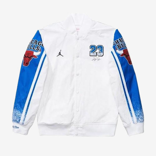 Nike耐克Jordan正品x Mitchell男女同款升华印花夹克CW0884-100