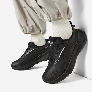 FLEECE男子反光加绒保暖运动休闲鞋 李宁正品 PLUS AGLV147 SOFT