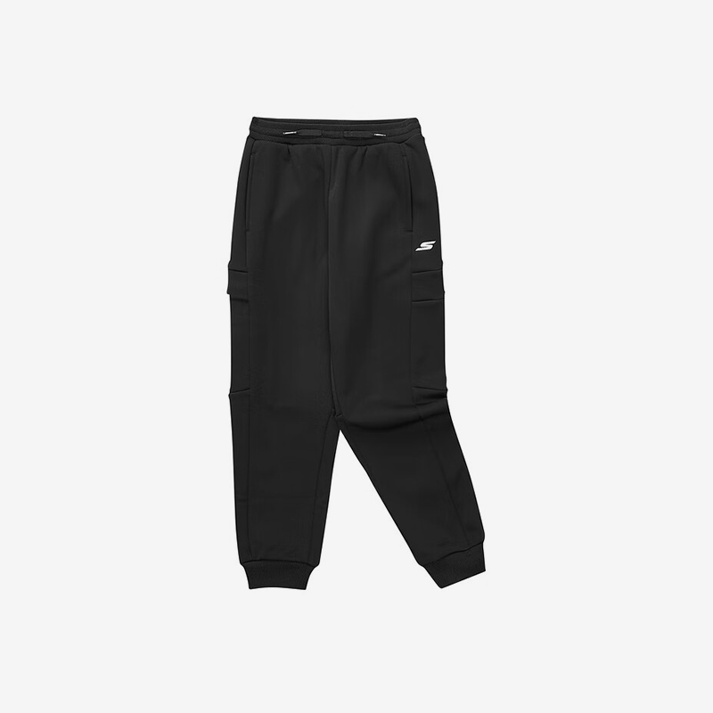 斯凯奇儿童加绒休闲运动束脚长裤