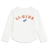 Lining T恤YHST142 圆领长袖 李宁正品 运动潮流系列儿童百搭修身