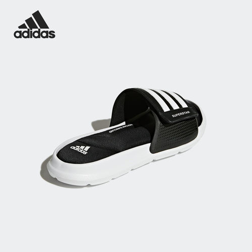 Adidas/阿迪达斯正品SUPERSTAR SLIDE男士游泳运动拖鞋AC8325