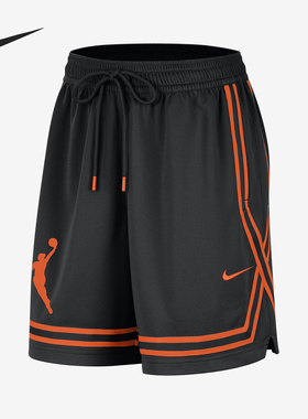 Nike/耐克正品Dri-Fit Wnba女士系带开衩抽绳短裤DR5645-010