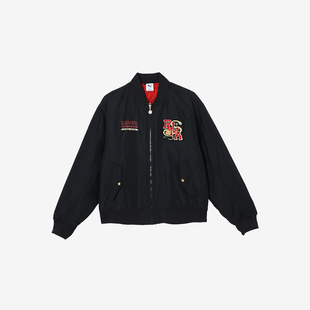 Puma/彪马秋冬新款男士飞行员工装保暖宽松棉服631679-01