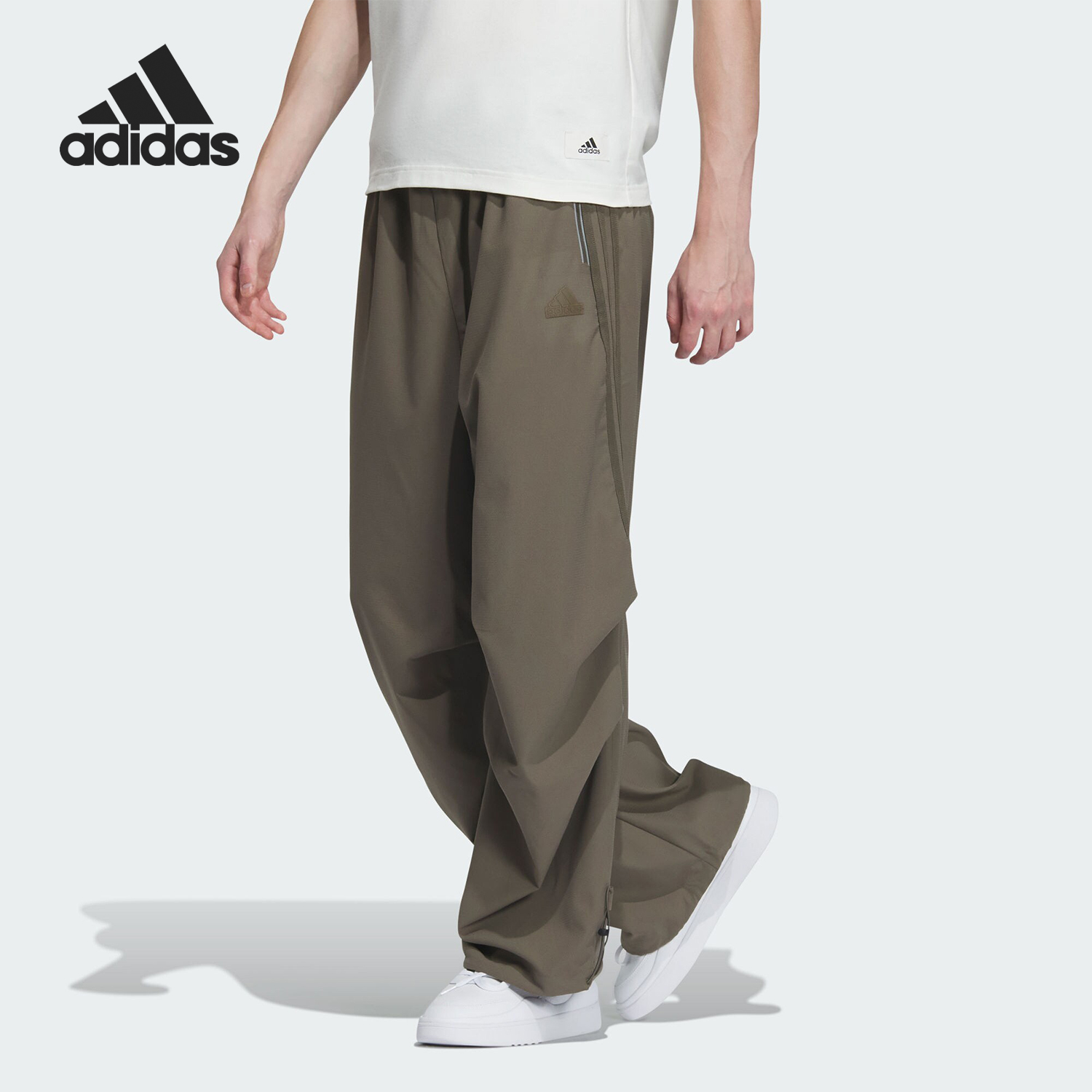 Adidas/阿迪达斯正品 FUSTL PANTS 1 男士阔腿运动长裤IY8026