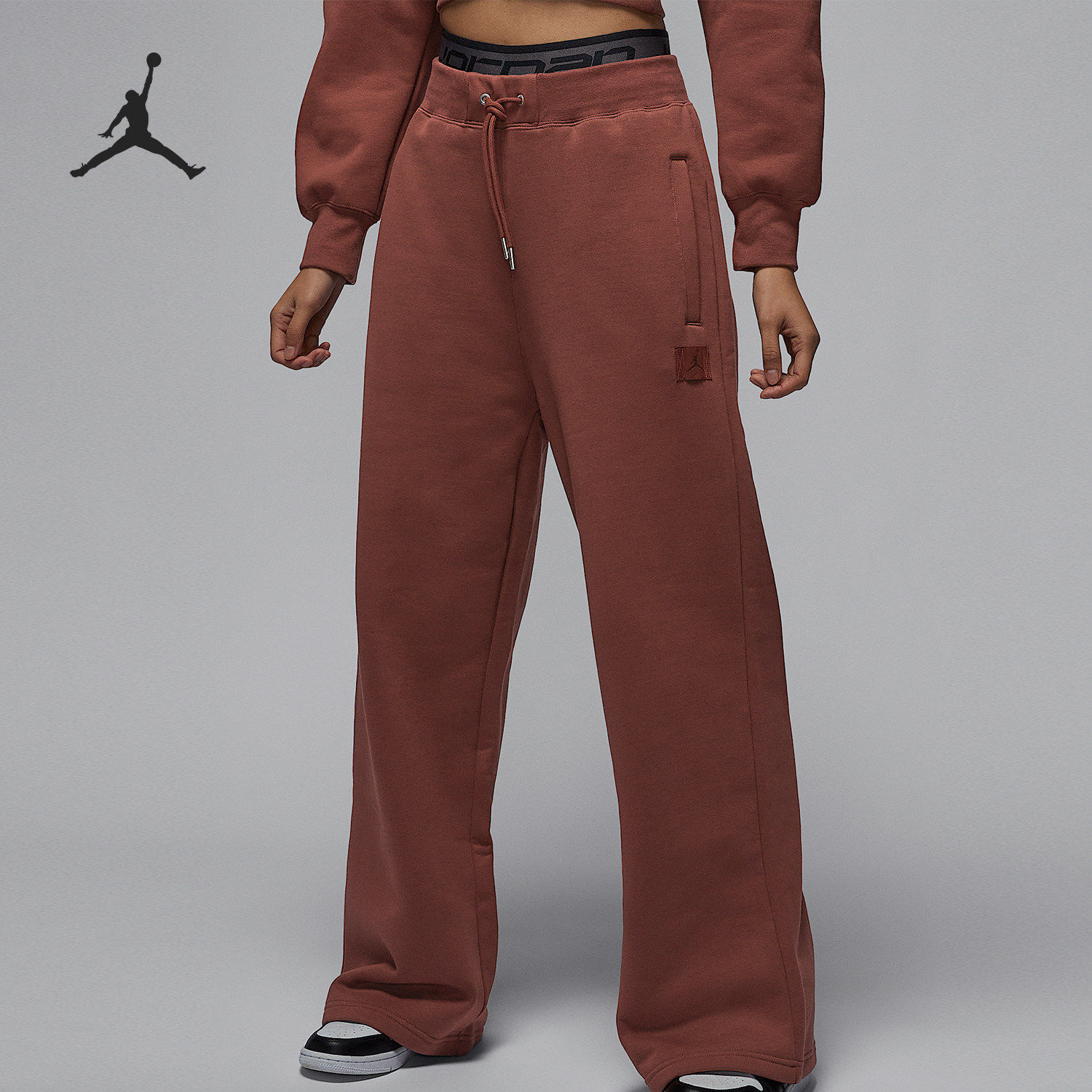 Nike/耐克正品Jordan Flight Fleece女士加绒长裤FV7156-231,运动服/休闲服装,运动长裤,淘宝优惠券,粉丝福利购,淘宝优惠卷