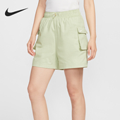 耐克正品 Sportswear女士高腰梭织经典 宽松短裤 Nike IH9273 397