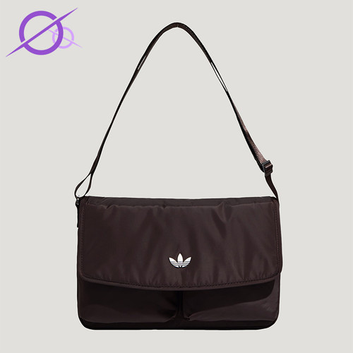 Adidas/阿迪达斯正品三叶草男女日常时尚经典休闲斜挎包KT7417