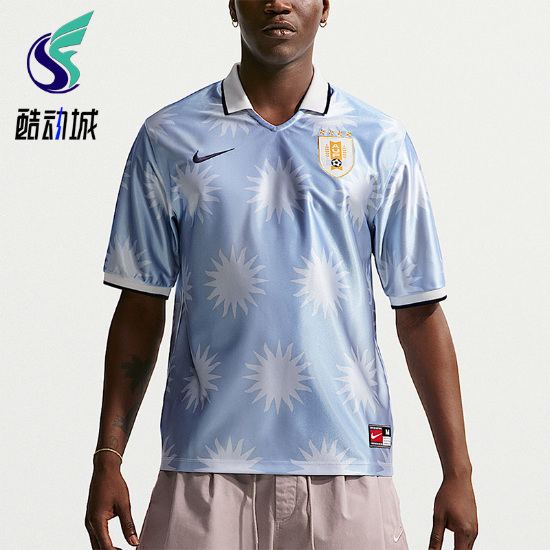 Nike/耐克正品Dri-Fit男士运动套头足球短袖T恤IQ3861-425图片