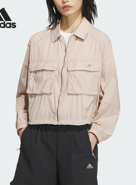 Adidas/阿迪达斯正品W MT WV JKT女士抗风拉链夹克外套JI9800