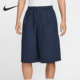 Club男士 2025 宽松梭织休闲经典 跑步短裤 451 Nike HJ2541 耐克正品