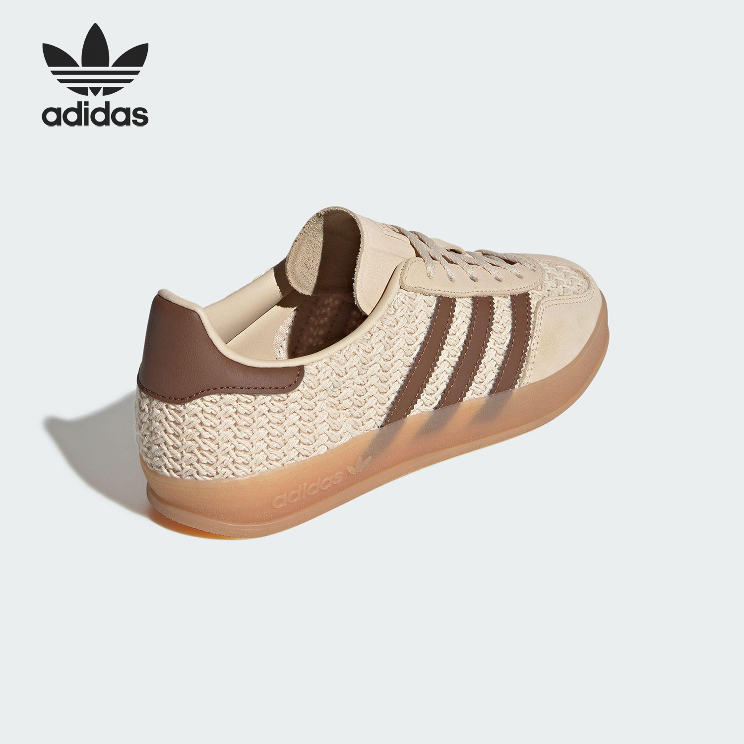 Adidas/阿迪达斯正品三叶草女士轻便复古经典休闲板鞋JS1418