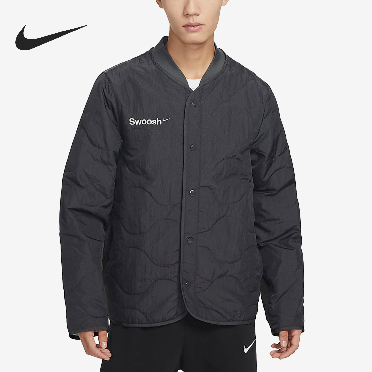 耐克男子休闲运动棉服