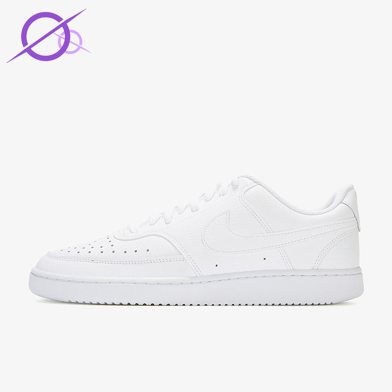 Nike/耐克正品Court Vision 1男士系带透气低帮板鞋CD5463-100