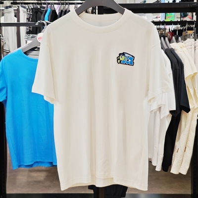 李宁正品怪兽大学联名男女同款宽松百搭透气短袖文化衫AHSU497-1