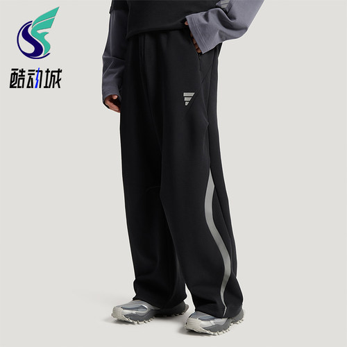 Adidas/阿迪达斯正品春秋男士运动休闲日常针织宽松长裤KU5305