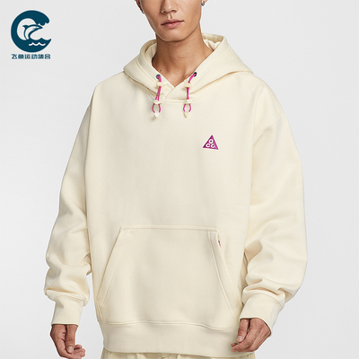Nike/耐克正品2025秋季款男士休闲加绒套头连帽卫衣IM9347-113