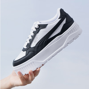 Puma/彪马正品防滑耐磨新款女士时尚厚底运动休闲板鞋397461-03