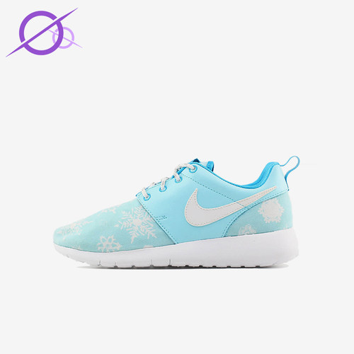 Nike/耐克正品Roshe One Print GS女子大童跑步鞋677784-401