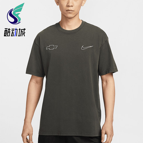 Nike/耐克正品Devin Booker男士休闲宽松经典套头T恤HV6691-060