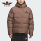 阿迪达斯正品 PUFFY DOWN Adidas JKT男士 连帽保暖羽绒服KC5945