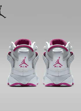 Nike/耐克正品JORDAN 6 Rings GS女子大童篮球鞋323399-011