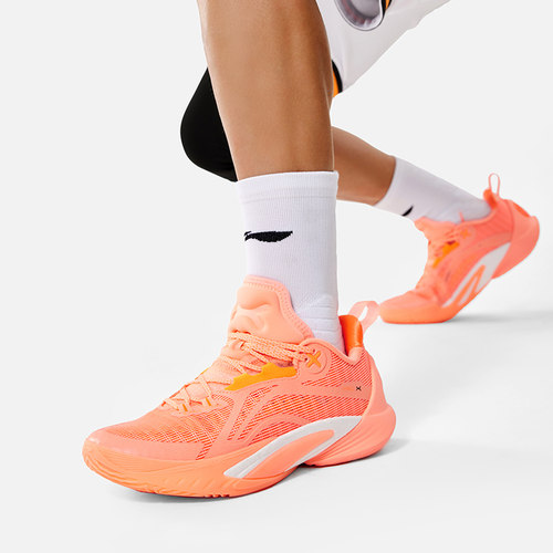 李宁正品男子高回弹篮球鞋