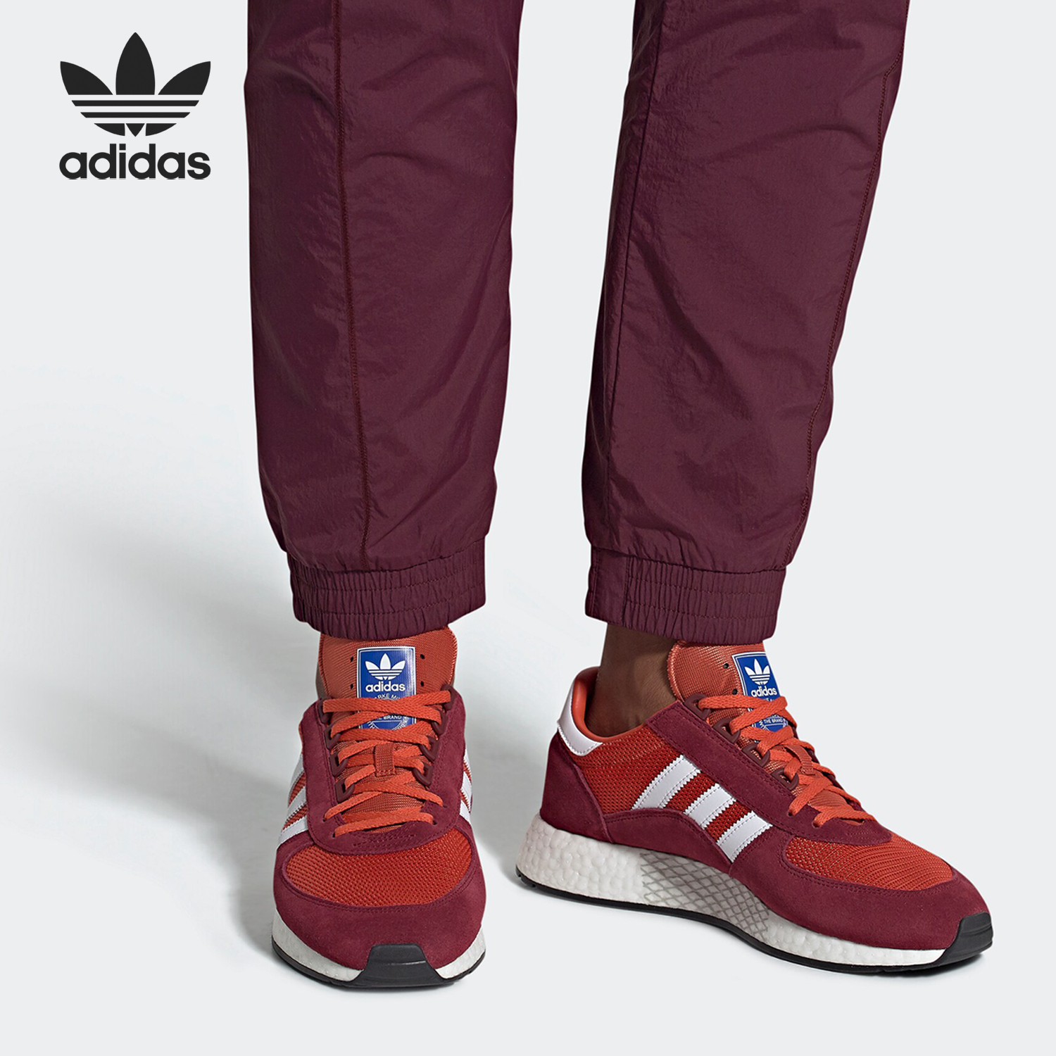 Adidas/阿迪达斯正品 三叶草 MARATHON TECH 男女经典鞋 G27462