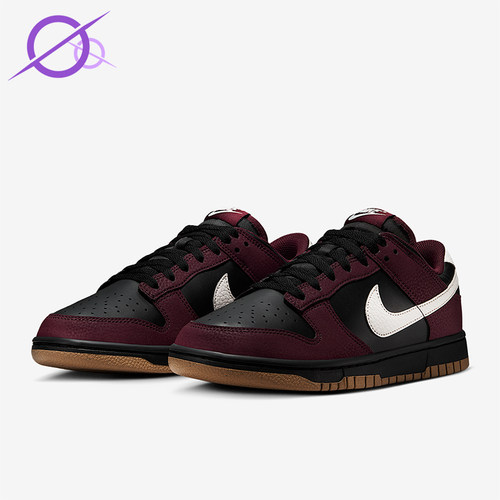 Nike/耐克正品Dunk Low女士系带低帮轻盈休闲运动板鞋HM9658-600
