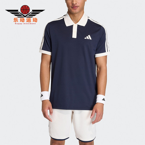 Adidas/阿迪达斯正品夏季男士透气网球针织运动短袖POLO衫KA5899